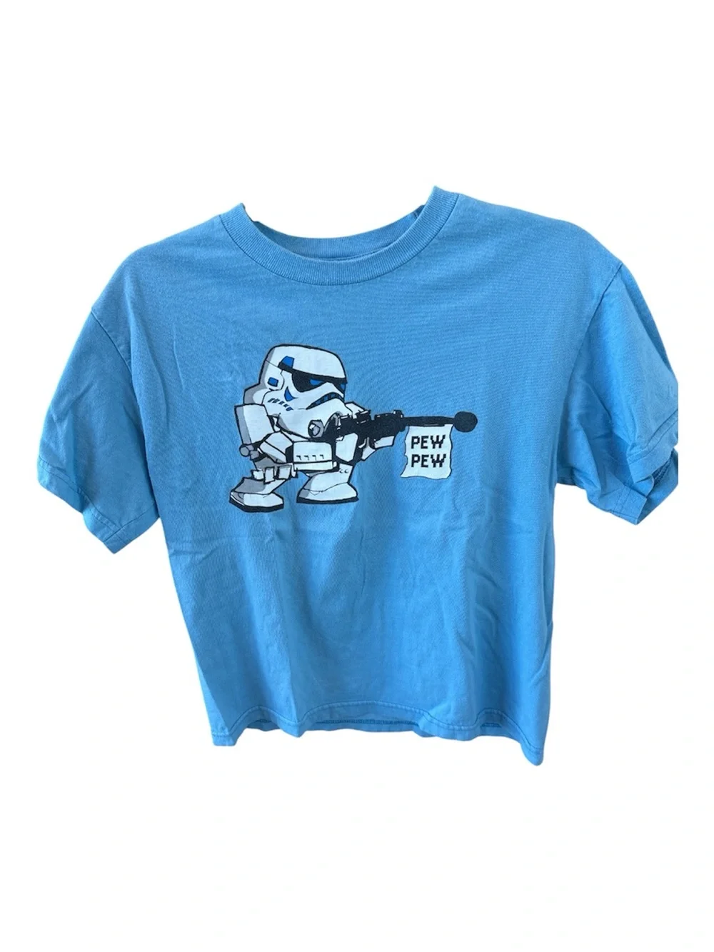 Star Wars Light Blue Kids Short Sleeve Stormtrooper Tee